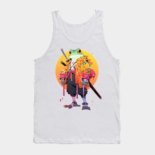 samurai frog Tank Top